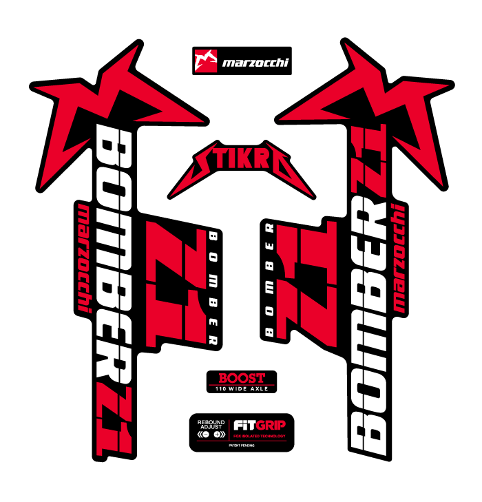 2019 MARZOCCHI BOMBER Z1 BLACK