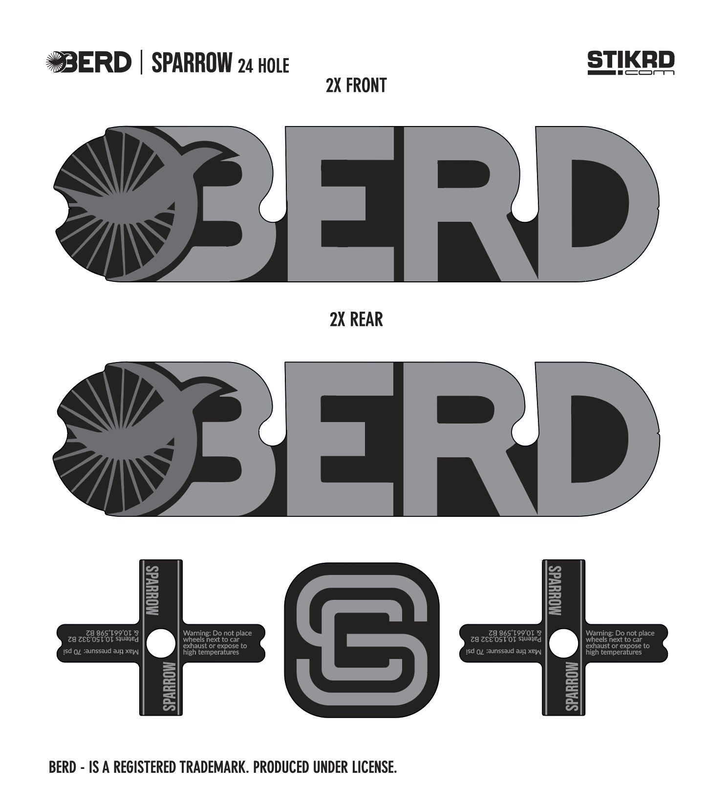 MY23 BERD SPARROW 24 HOLE