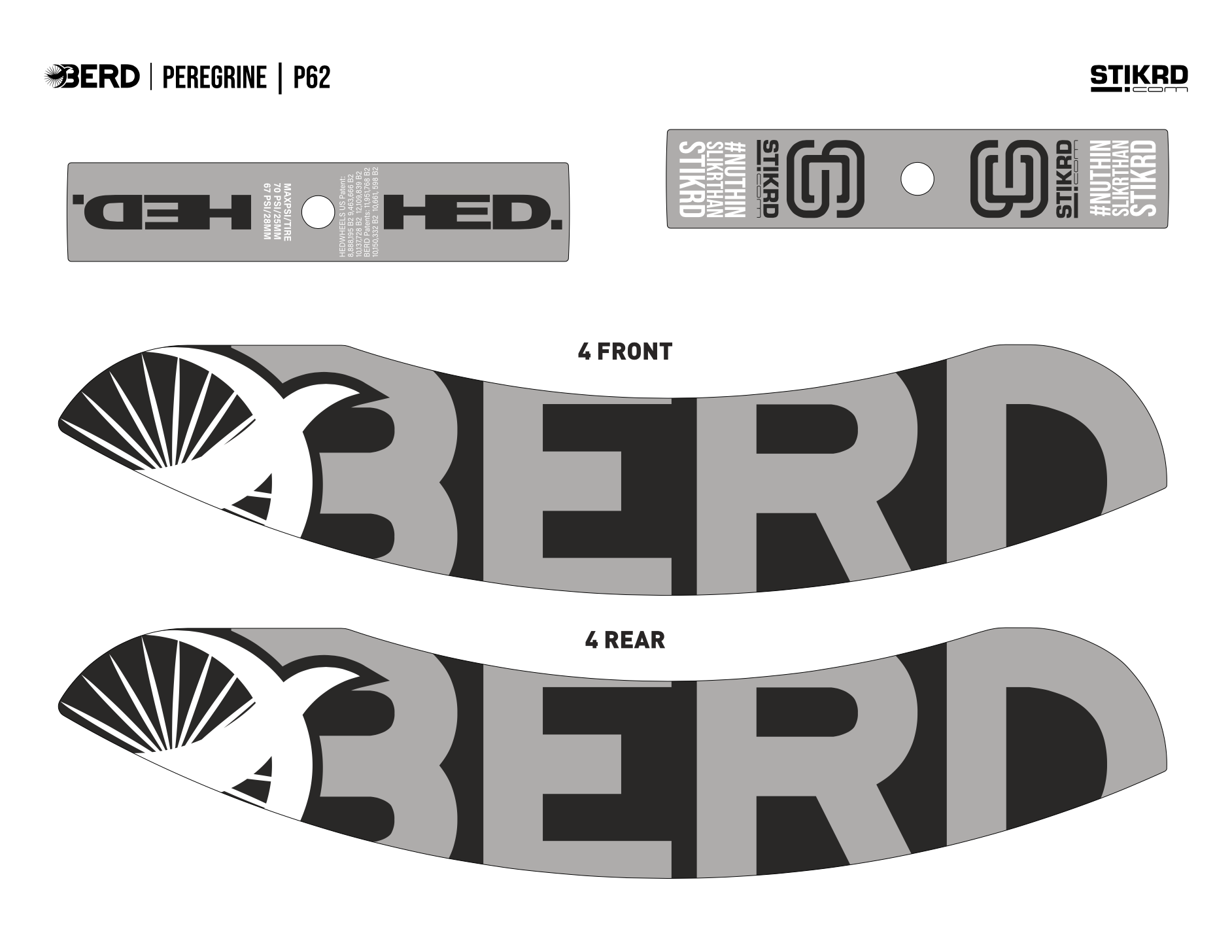 MY25 BERD P62 CARBON AERO